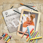 Modèle Lucas grand format